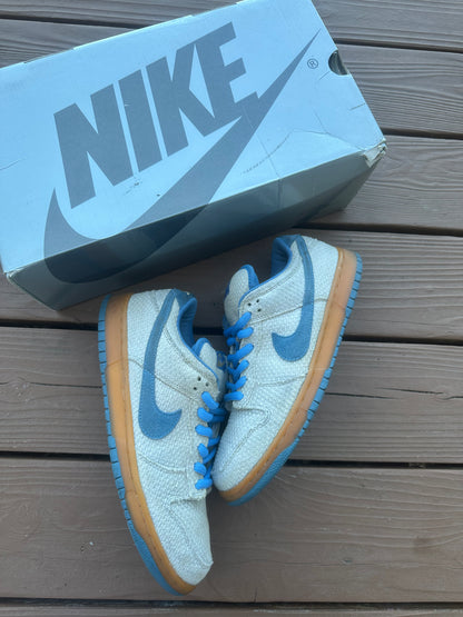 Size 10.5 - Nike Dunk Low Pro SB Blue Hemp
