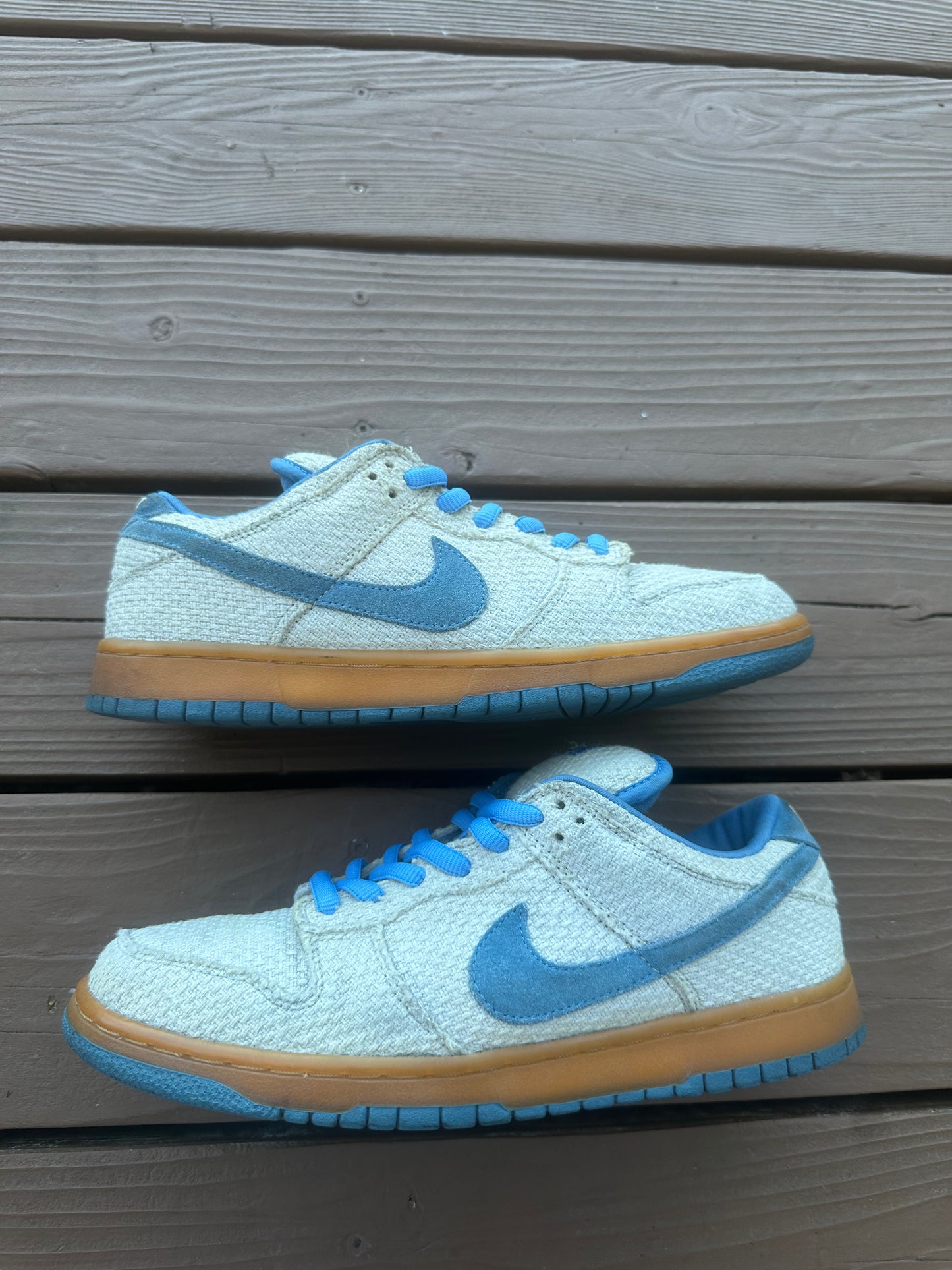 Size 10.5 - Nike Dunk Low Pro SB Blue Hemp