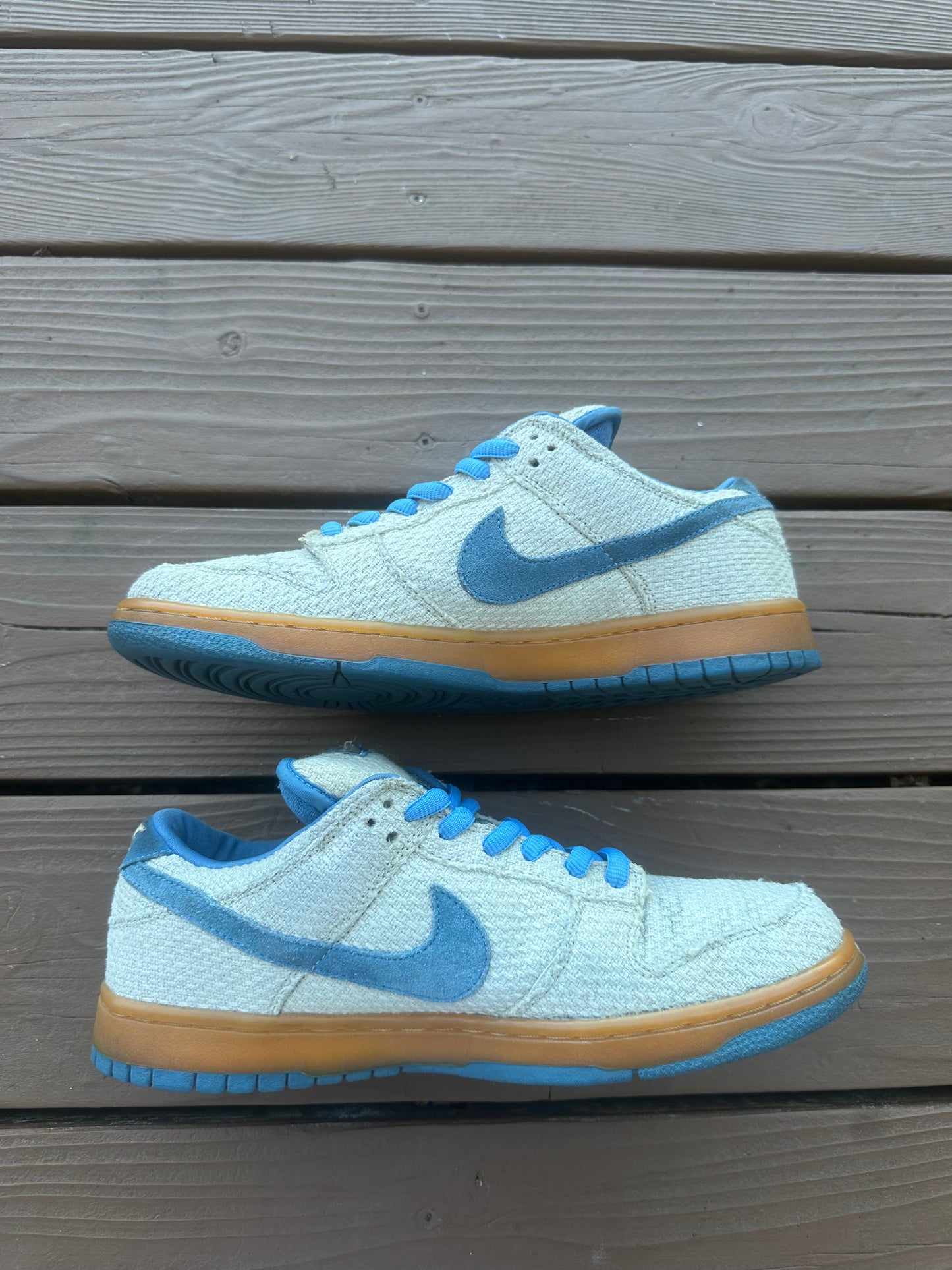 Size 10.5 - Nike Dunk Low Pro SB Blue Hemp