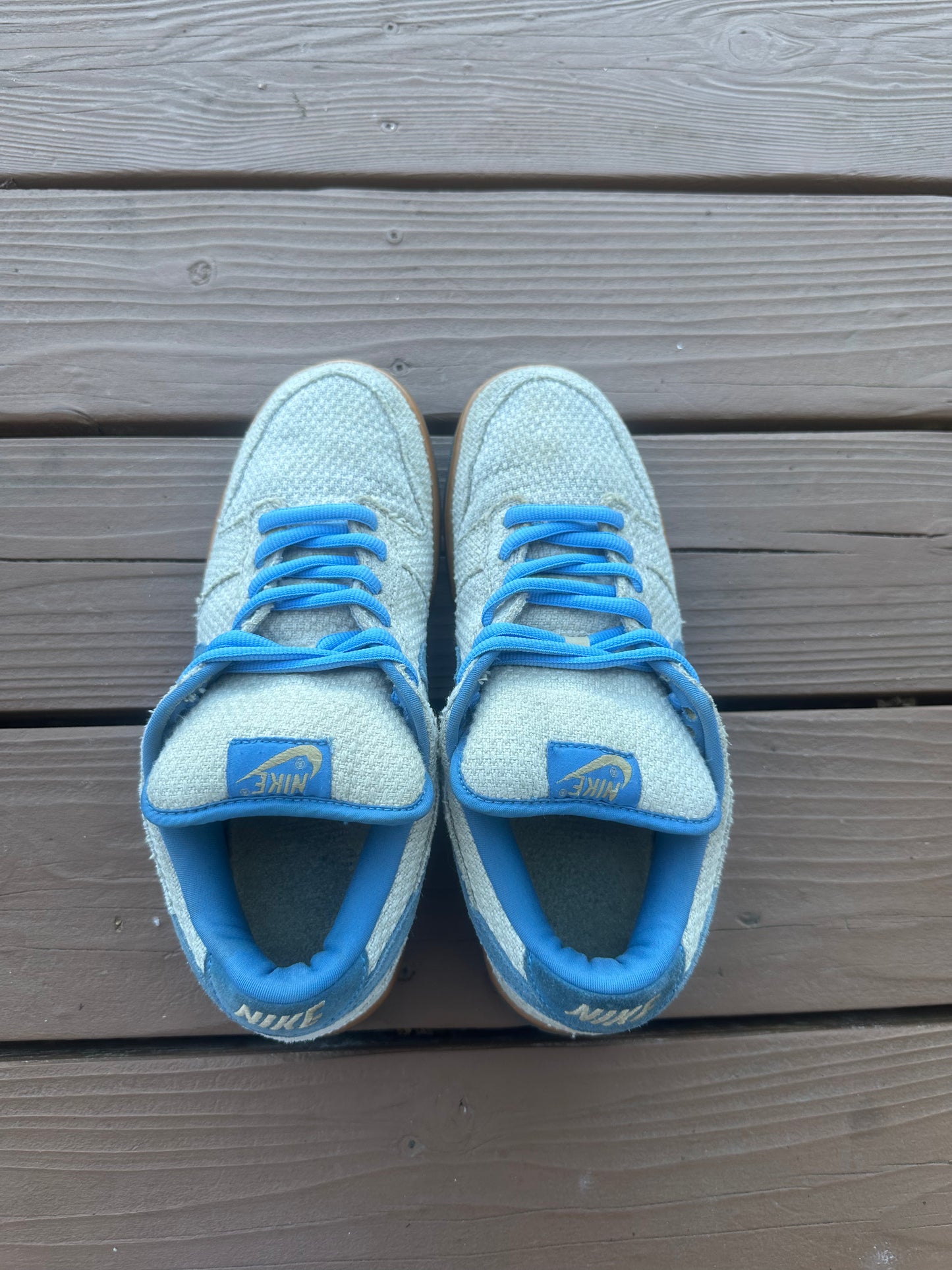 Size 10.5 - Nike Dunk Low Pro SB Blue Hemp