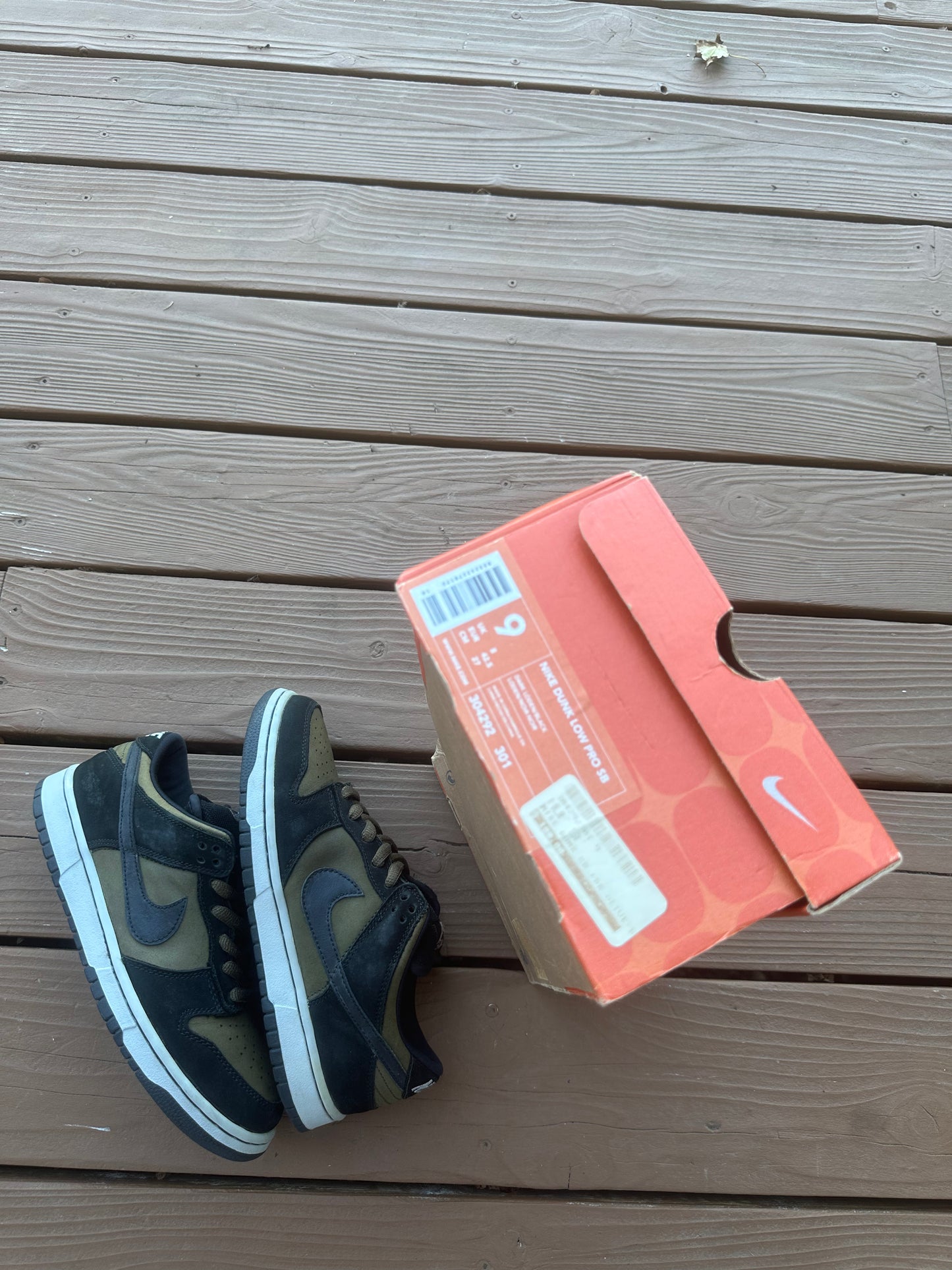 Size 9 - Nike Dunk Low Pro SB Loden