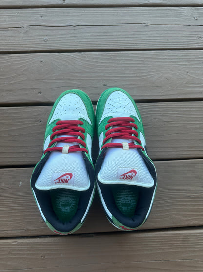Size 9.5 - Nike Dunk Low Pro SB Heineken