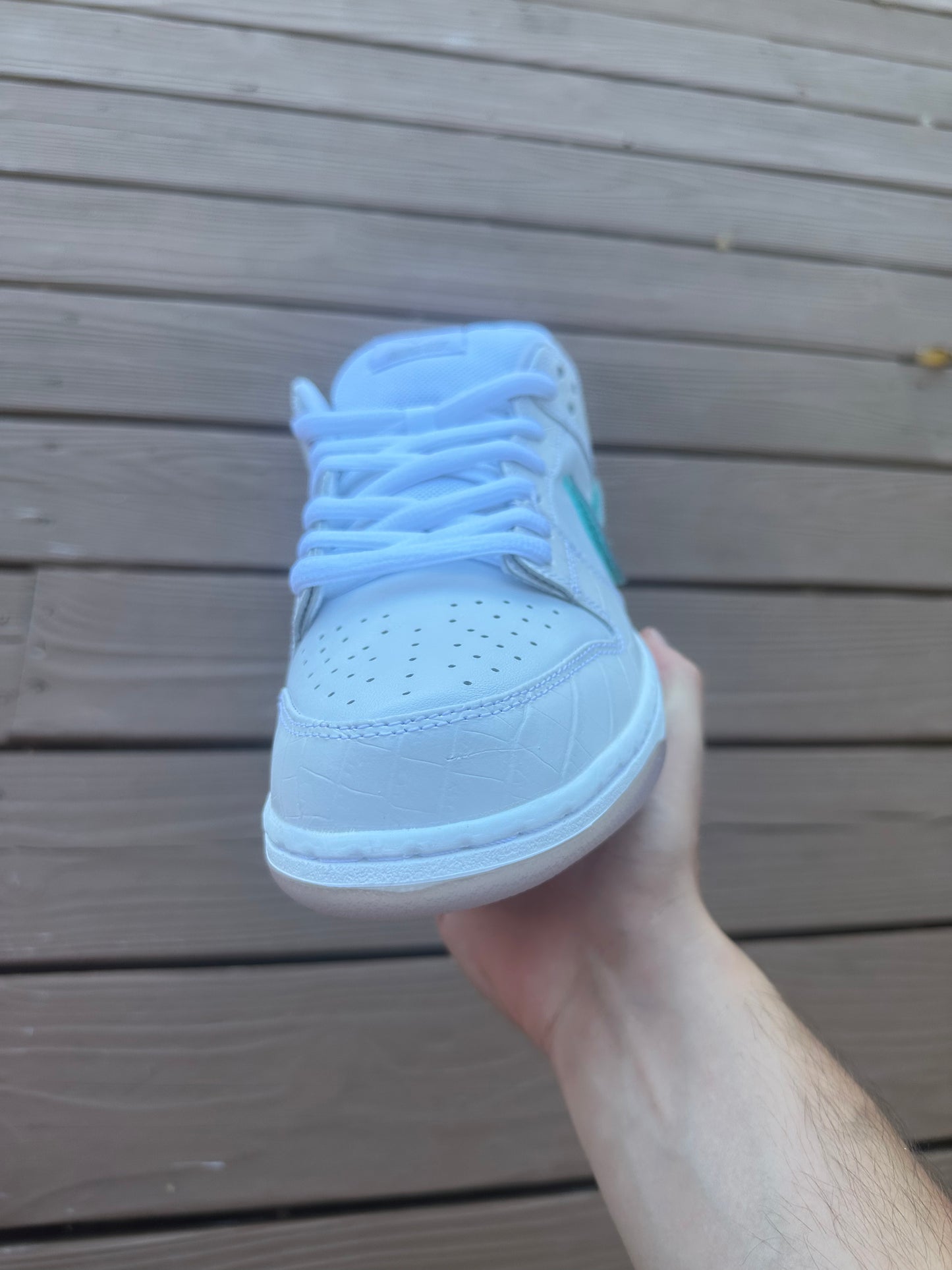 Size 11.5 - Diamond Supply Co. x Nike SB Dunk Low Pro White Diamond