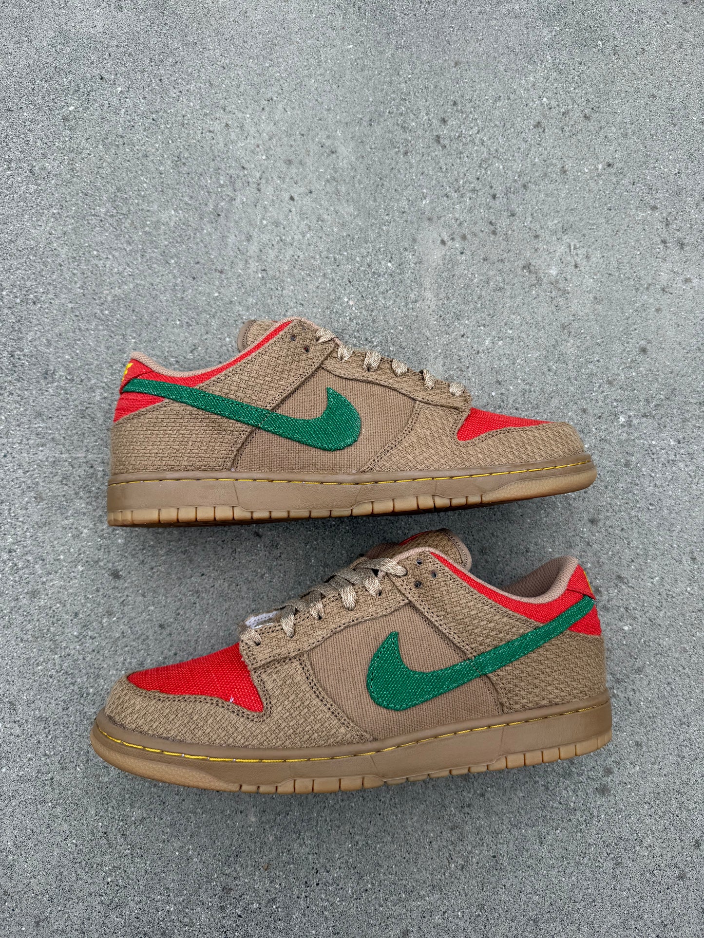 Size 10.5 - Nike Dunk Low 6.0 Rasta