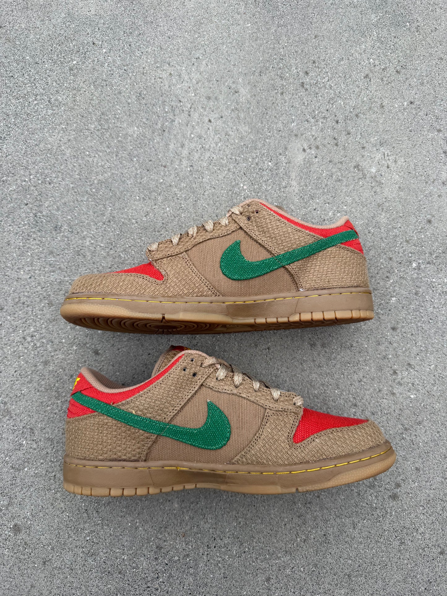 Size 10.5 - Nike Dunk Low 6.0 Rasta