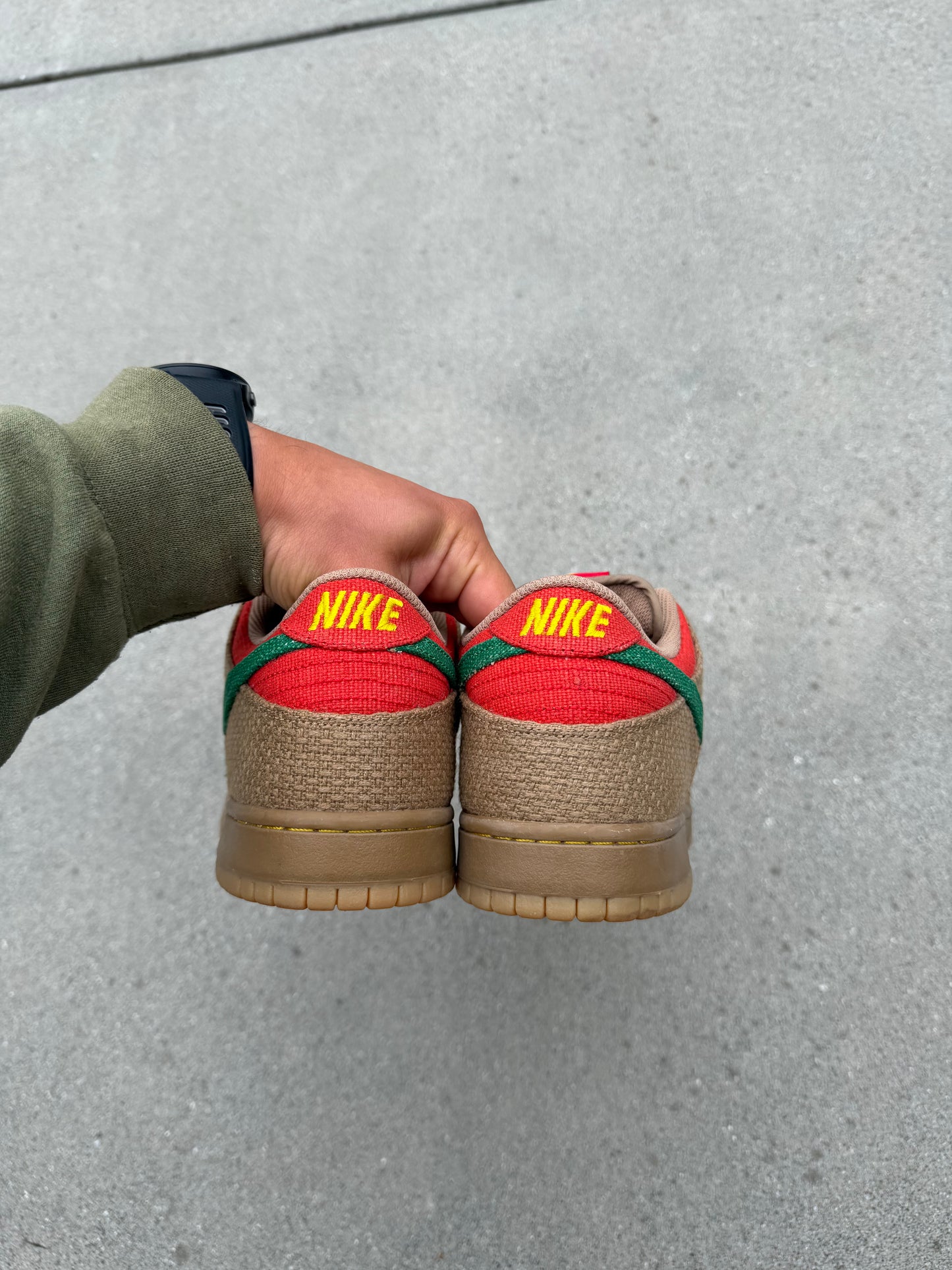 Size 10.5 - Nike Dunk Low 6.0 Rasta