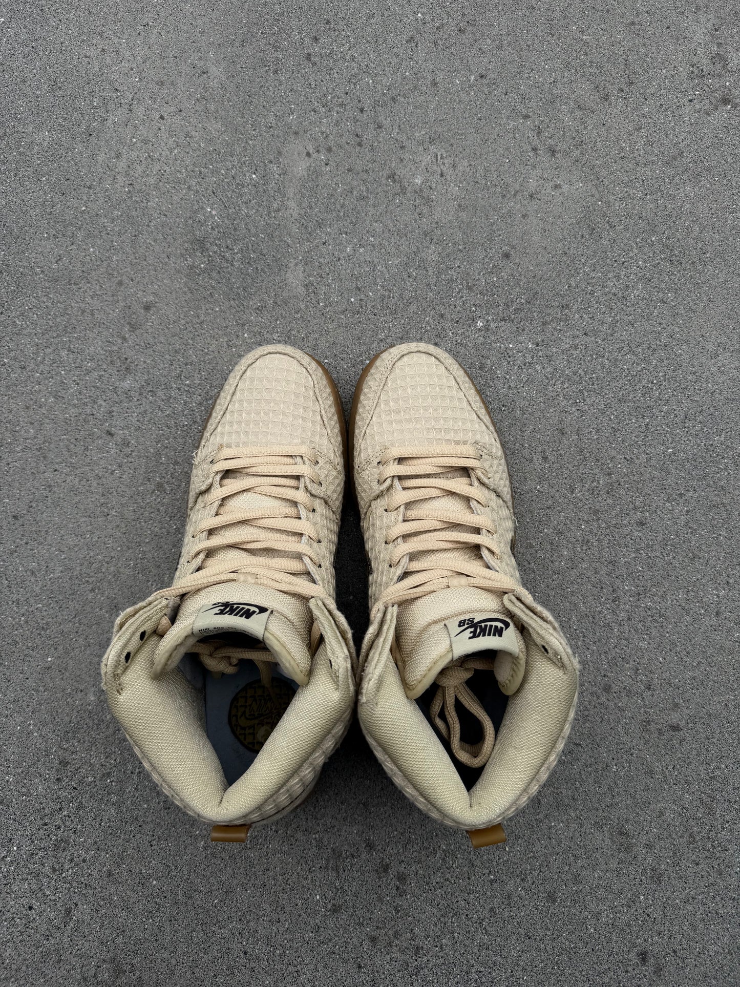 Size 10.5 - Nike SB Dunk High Premium SB Waffle