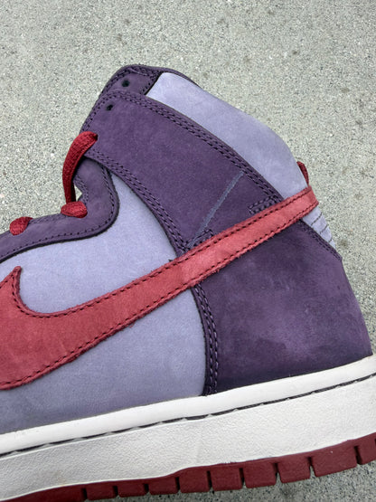 Size 10.5 - Nike Dunk High Pro SB Plum