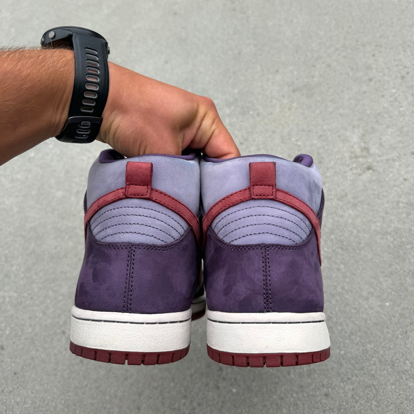Size 10.5 - Nike Dunk High Pro SB Plum