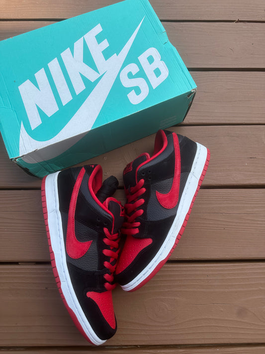 Size 10 - Nike Dunk Low Pro SB J-Pack Bred