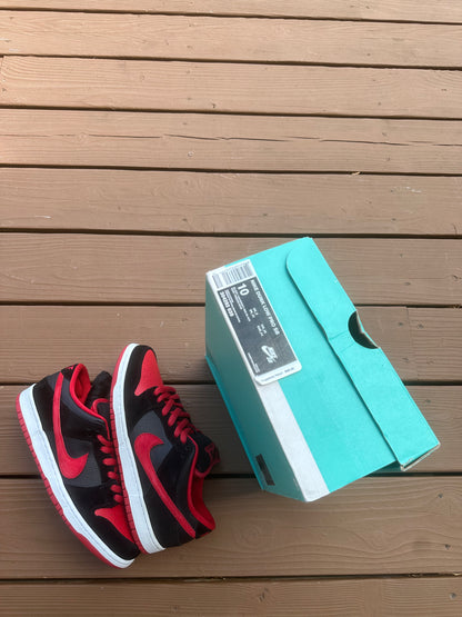 Size 10 - Nike Dunk Low Pro SB J-Pack Bred