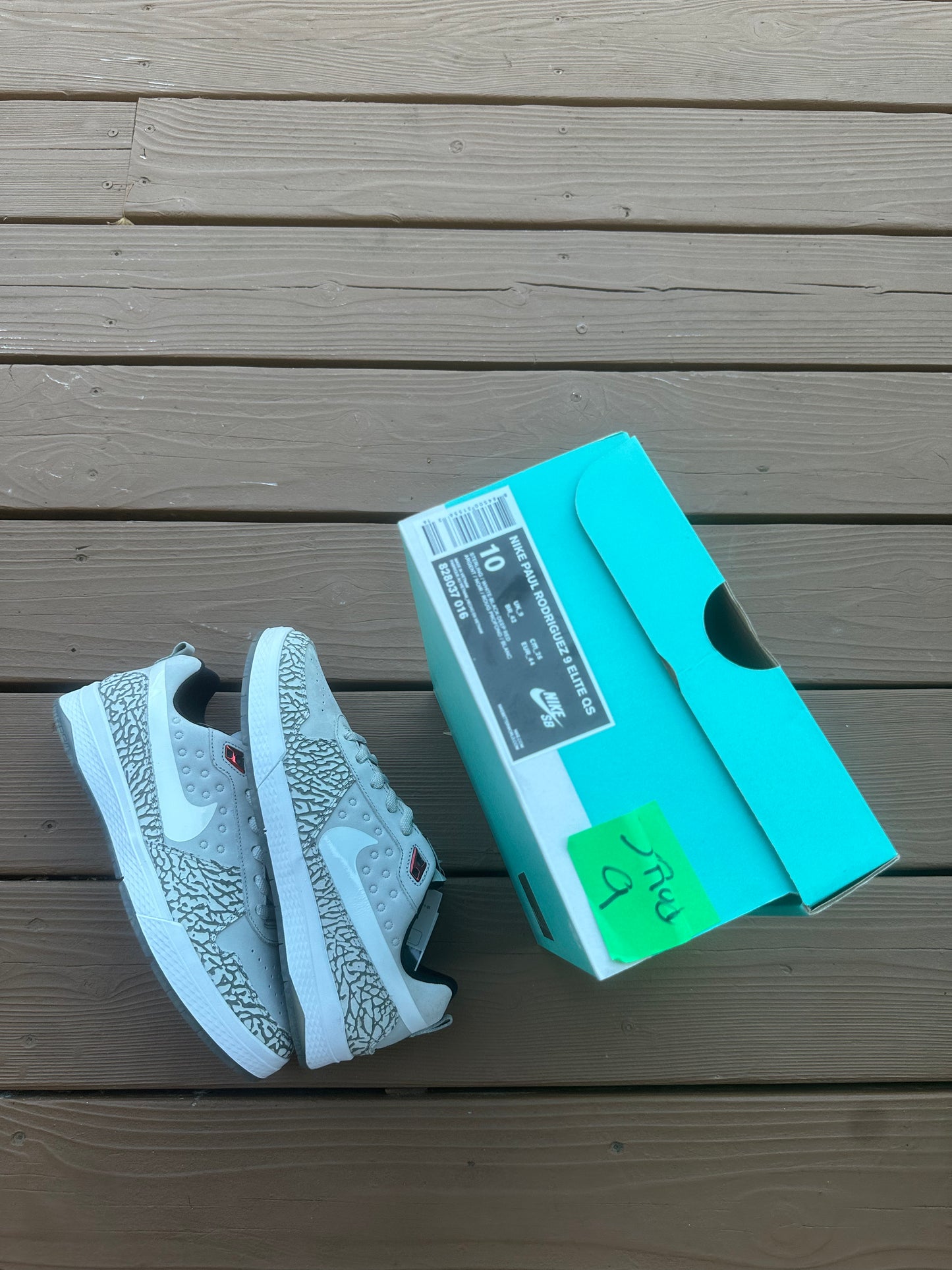 Size 10 - Nike Paul Rodriguez 9 Elite QS 'J-Rod'