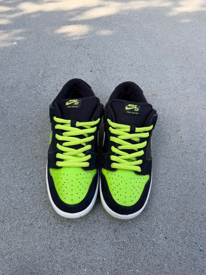 Size 9 - Nike Dunk Low Pro SB J-Pack Neon
