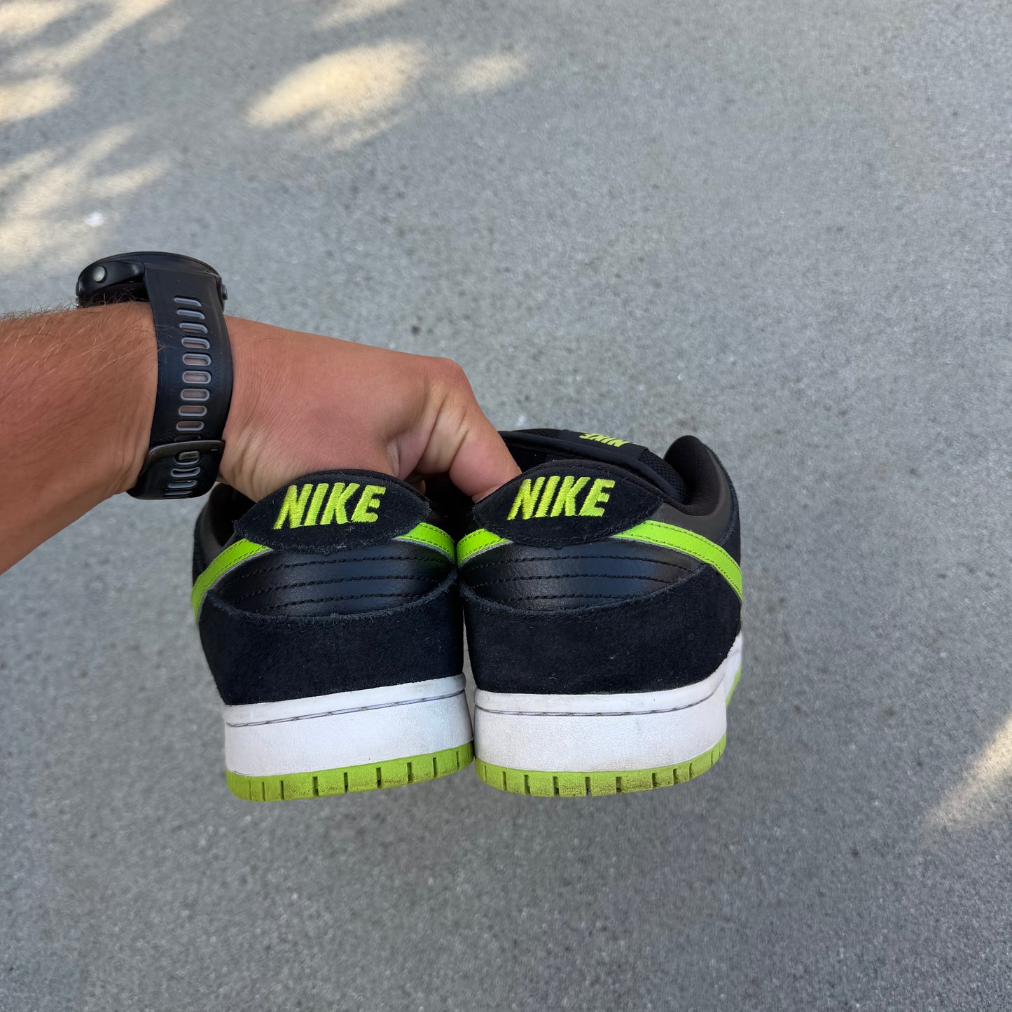 Size 9 - Nike Dunk Low Pro SB J-Pack Neon