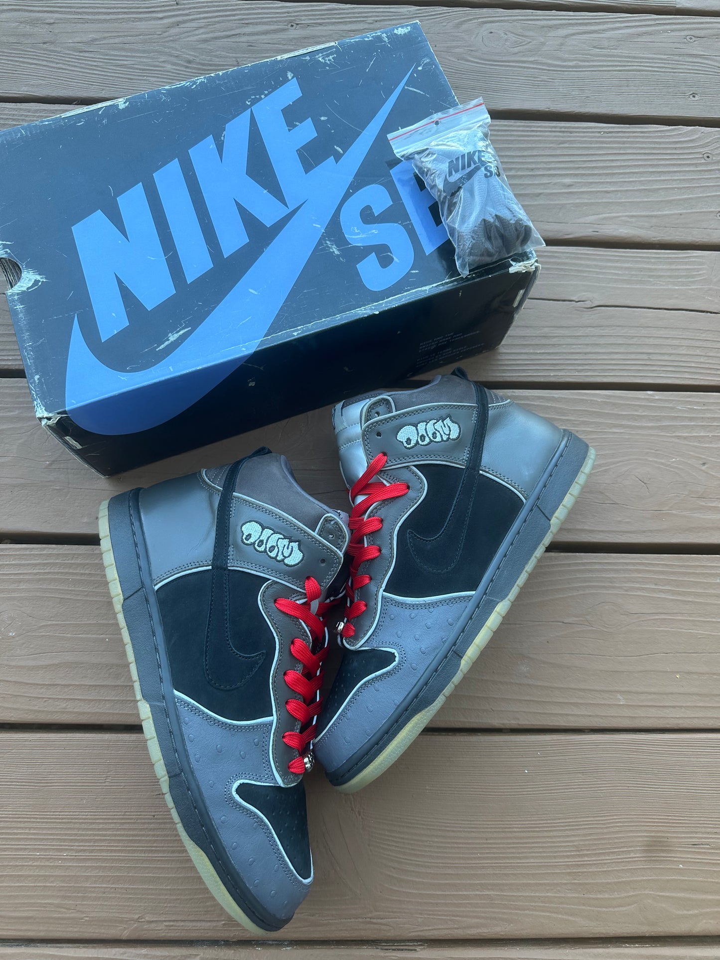 Size 11.5 - Nike Dunk High Premium SB MF DOOM