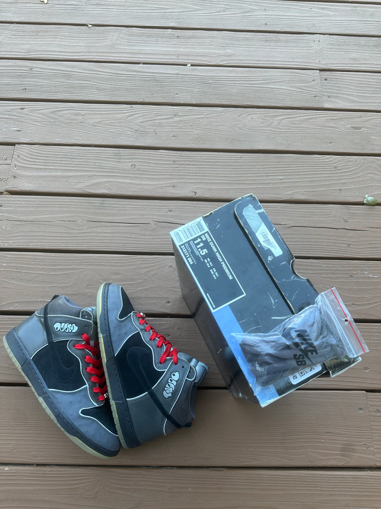 Size 11.5 - Nike Dunk High Premium SB MF DOOM