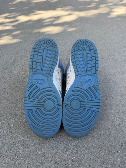 Size 10 - Supreme x Dunk High Pro SB Blue Stars