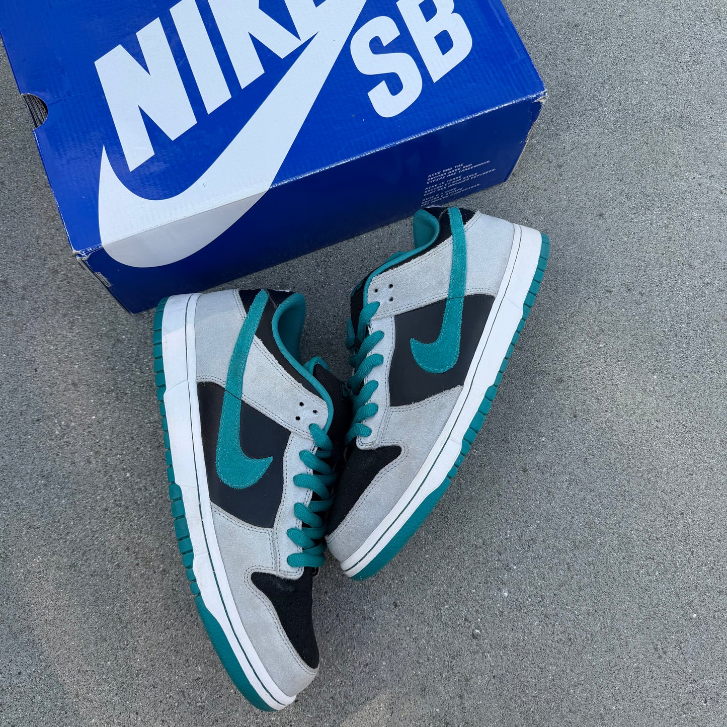 Size 9.5 - Nike Dunk Low Pro SB Chrome Ball Incident