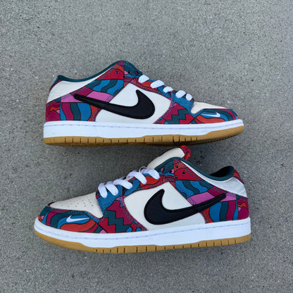 Size 8.5 - Parra x Nike SB Dunk Low Pro Abstract Art