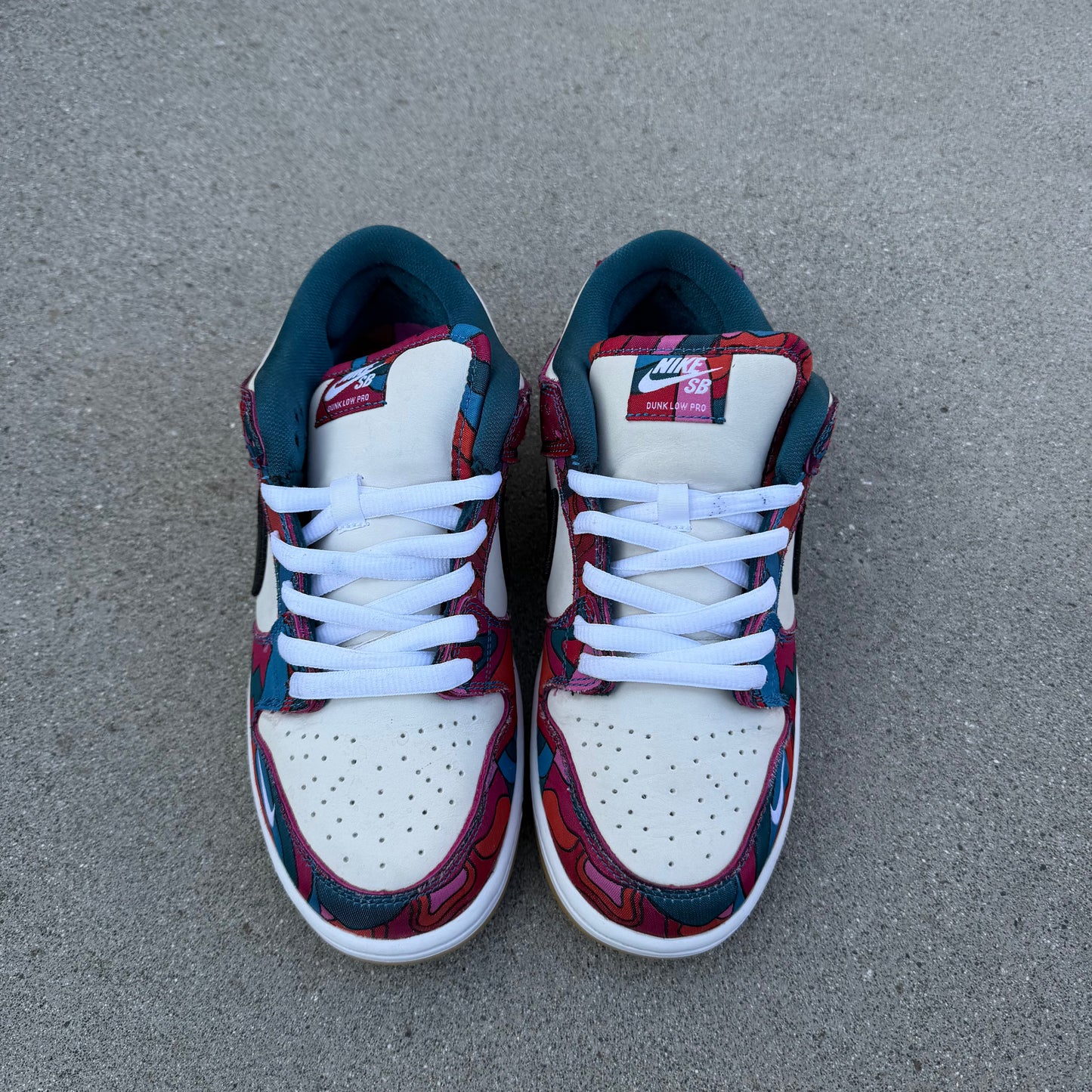 Size 8.5 - Parra x Nike SB Dunk Low Pro Abstract Art