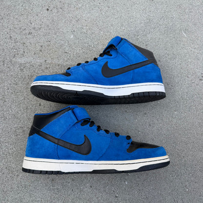 Size 10.5 - Nike Dunk Mid Pro SB Royal Blue