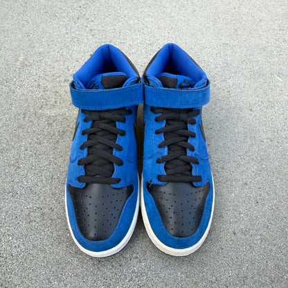 Size 10.5 - Nike Dunk Mid Pro SB Royal Blue