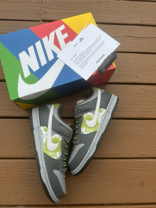 Size 10 - HUF x Nike SB Dunk Low OG QS 'Wait, What!?' Friends & Family