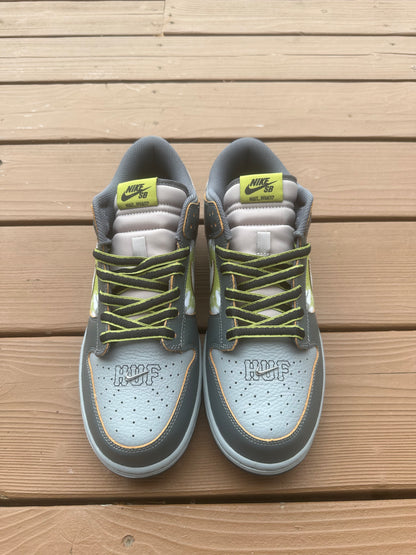 Size 10 - HUF x Nike SB Dunk Low OG QS 'Wait, What!?' Friends & Family