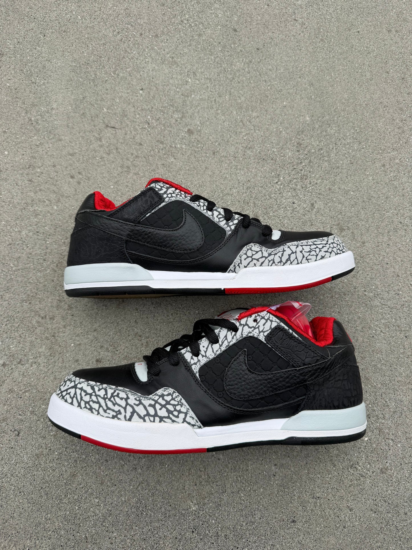 Size 10 - Nike Paul Rodriguez 2 Zoom Air Black Cement