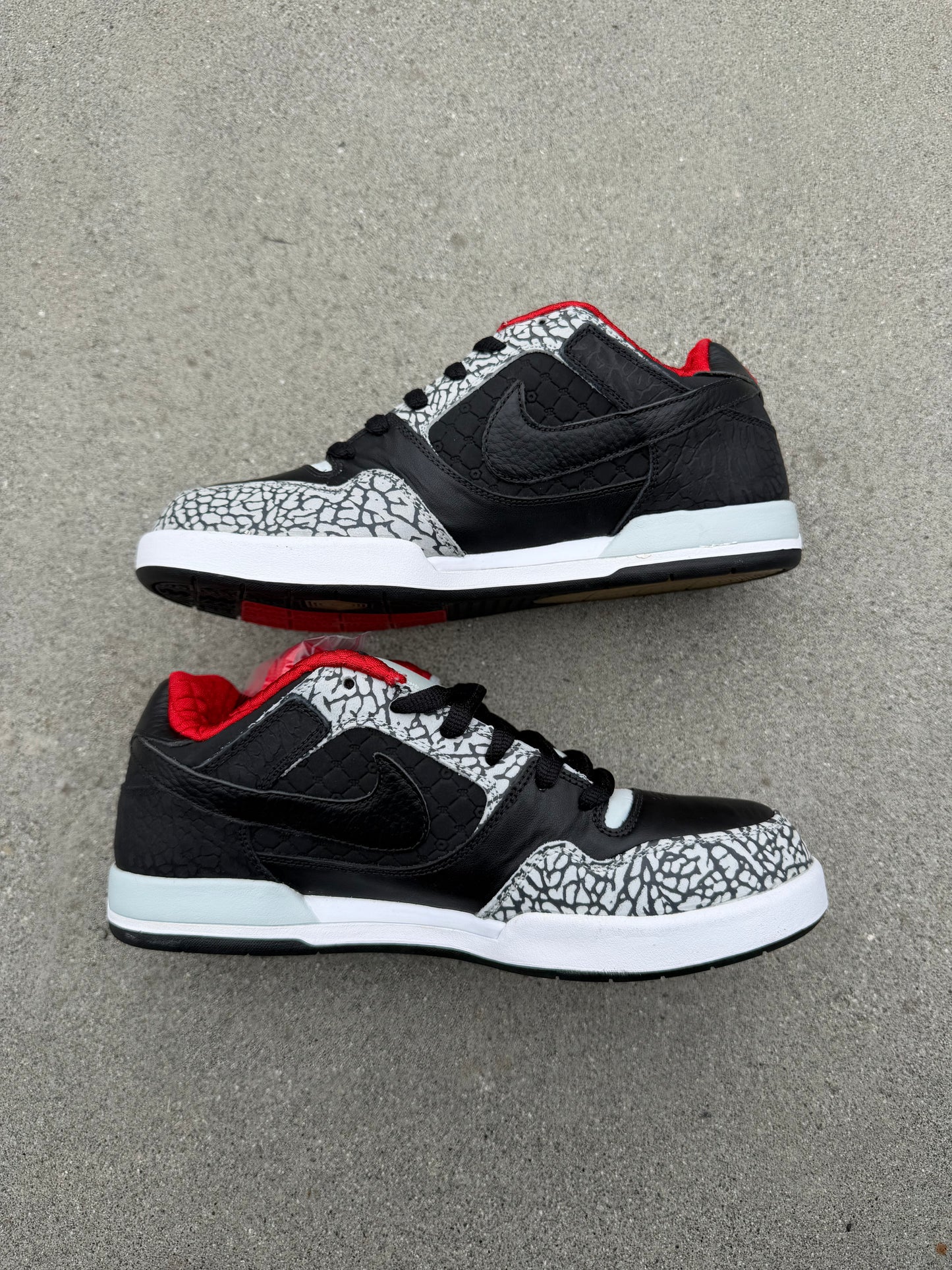 Size 10 - Nike Paul Rodriguez 2 Zoom Air Black Cement
