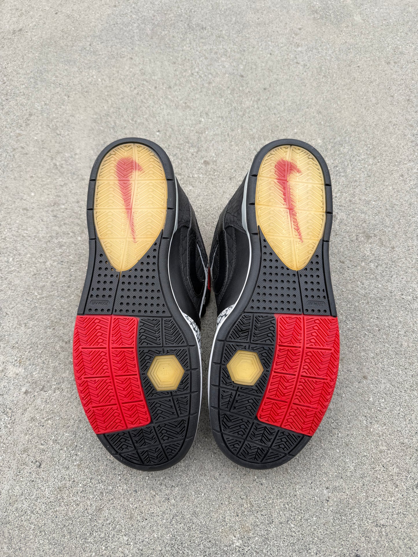 Size 10 - Nike Paul Rodriguez 2 Zoom Air Black Cement