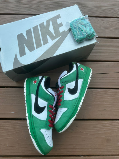 Size 11 - Nike Dunk Low Pro SB Heineken