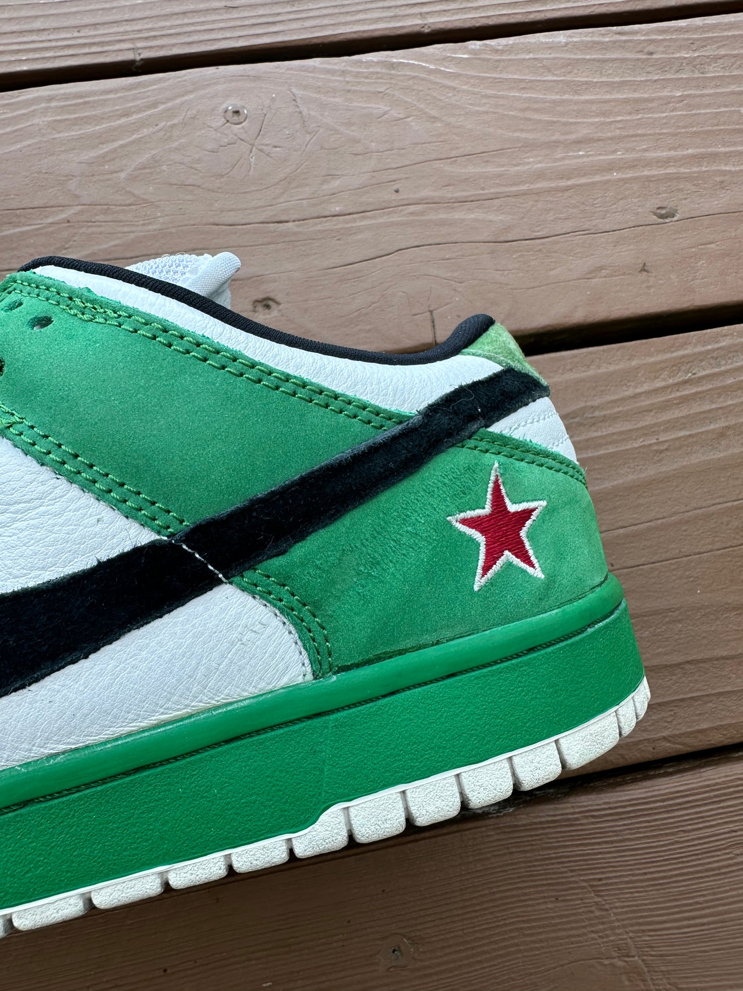 Size 11 - Nike Dunk Low Pro SB Heineken