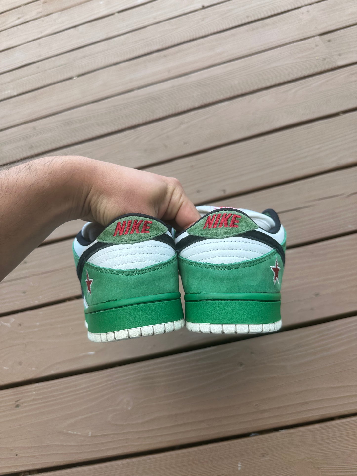 Size 11 - Nike Dunk Low Pro SB Heineken