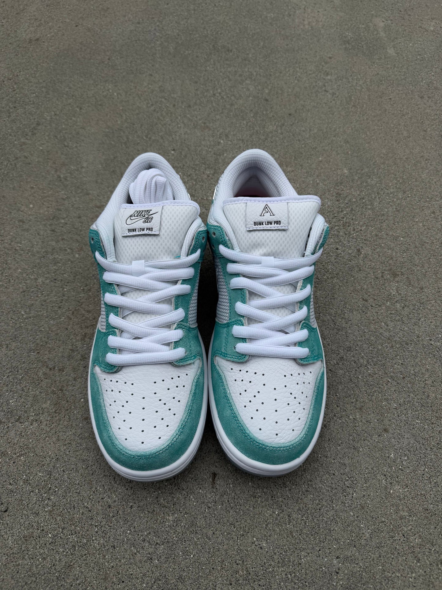 Size 10 - April Skateboards x Nike SB Dunk Low Pro Turbo Green