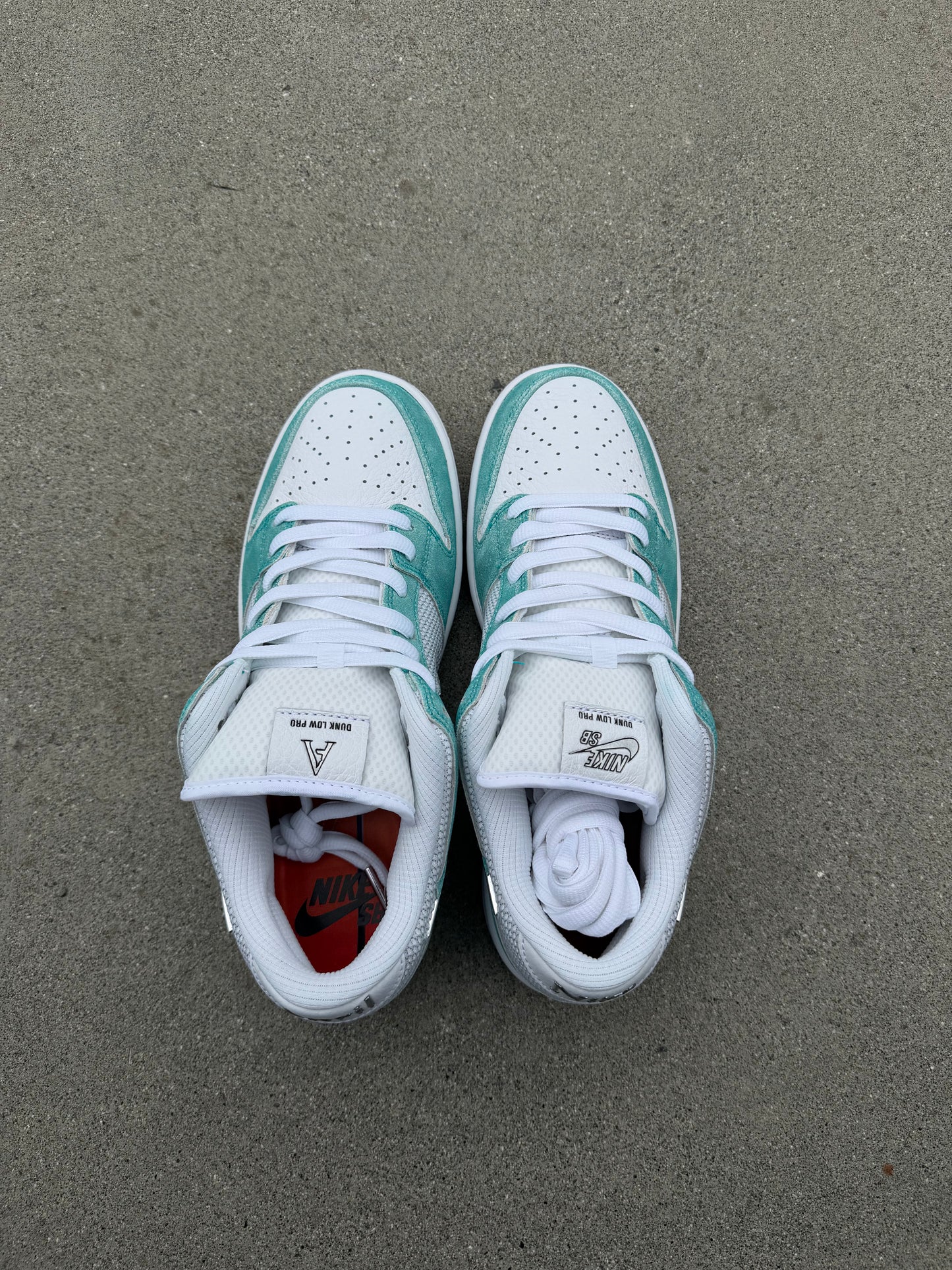 Size 10 - April Skateboards x Nike SB Dunk Low Pro Turbo Green