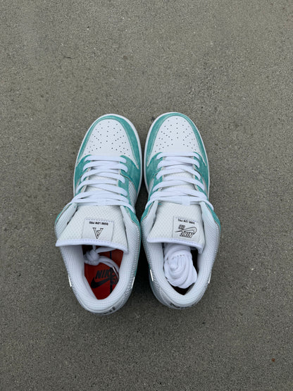Size 10 - April Skateboards x Nike SB Dunk Low Pro Turbo Green