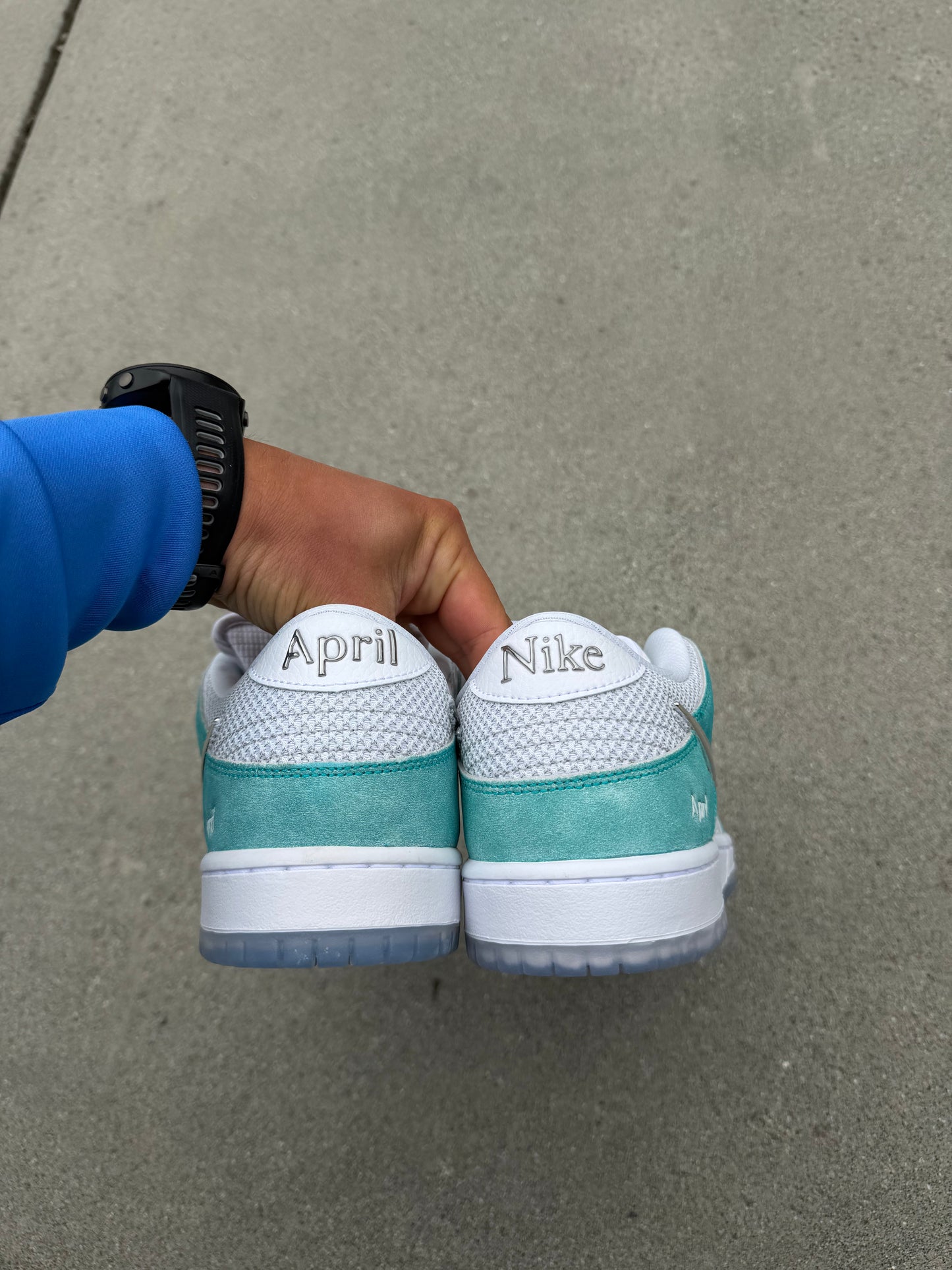 Size 10 - April Skateboards x Nike SB Dunk Low Pro Turbo Green