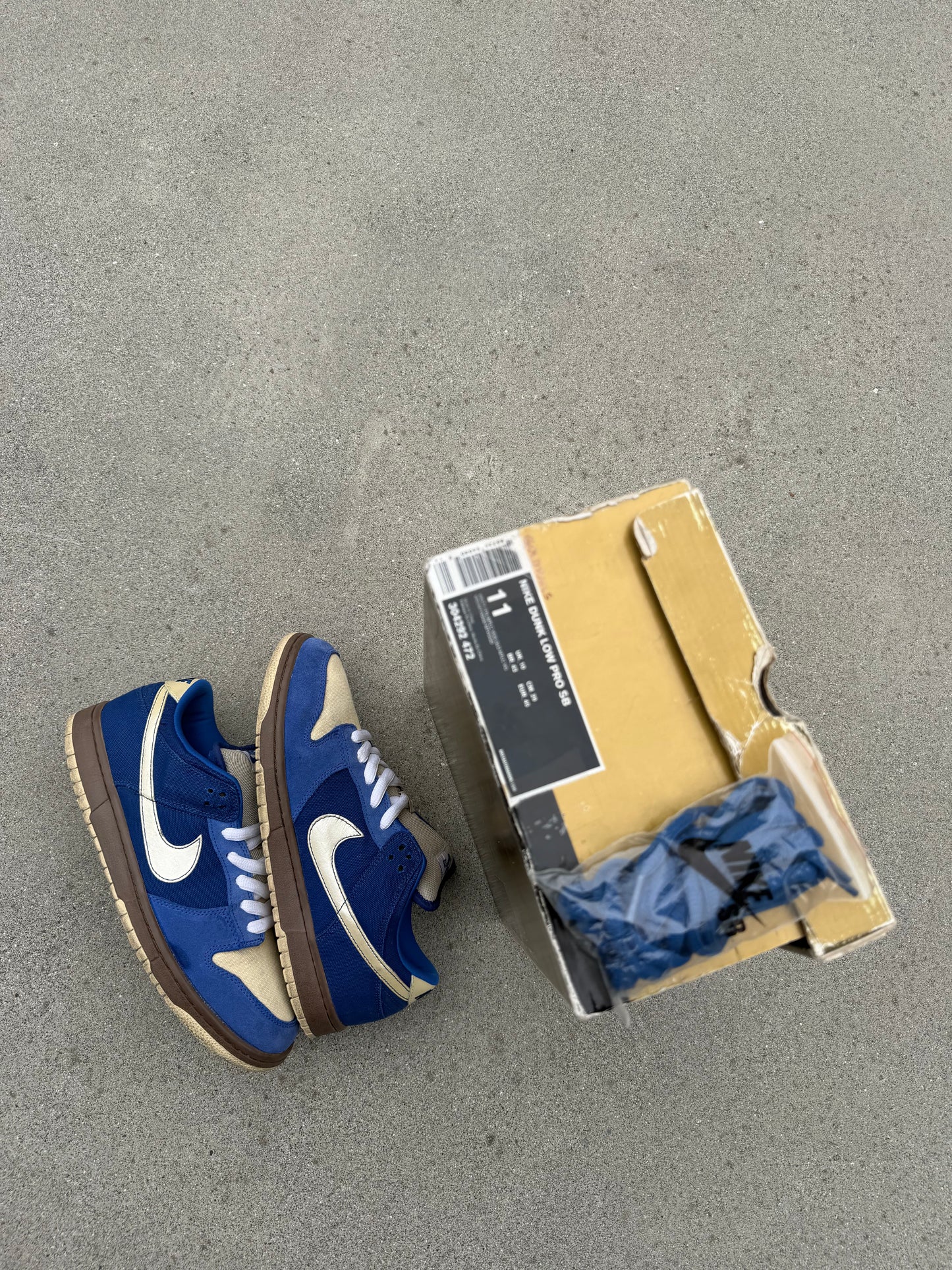 Size 11 - Nike Dunk Low Pro SB Gold Rail