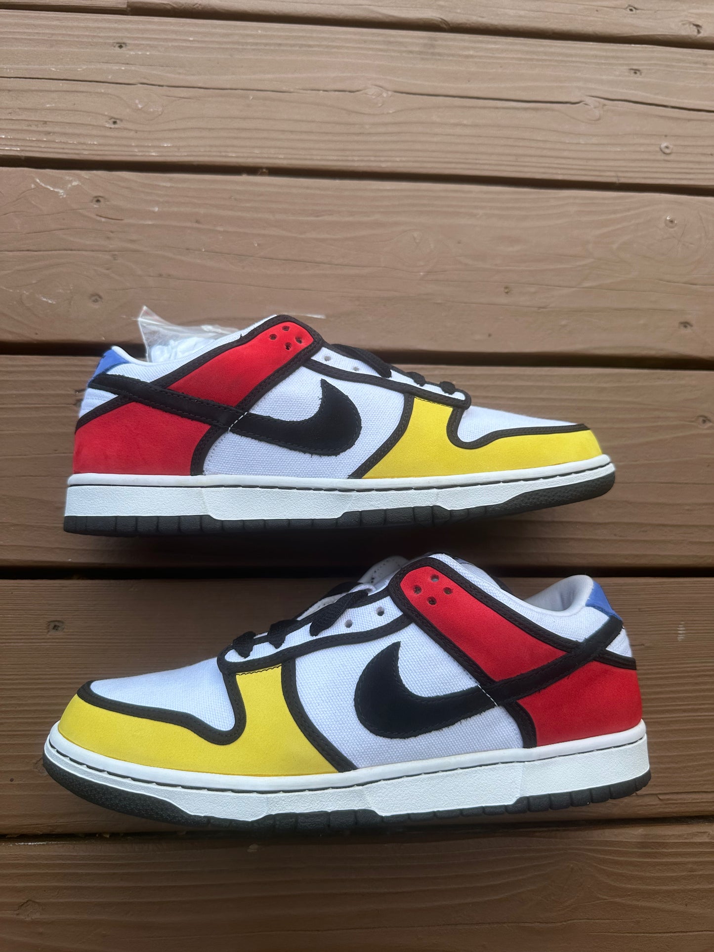 Size 10 - Nike Dunk Low Pro SB Piet Mondrian