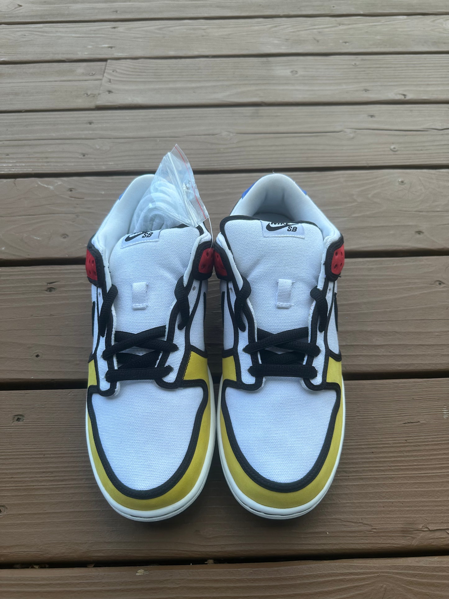 Size 10 - Nike Dunk Low Pro SB Piet Mondrian