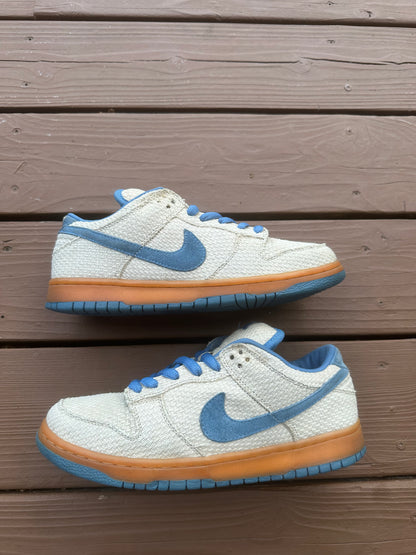 Size 9.5 - Nike Dunk Low Pro SB Blue Hemp