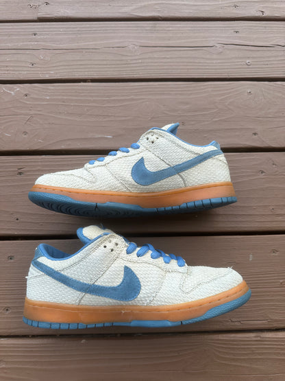 Size 9.5 - Nike Dunk Low Pro SB Blue Hemp