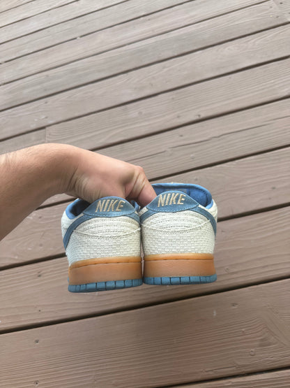 Size 9.5 - Nike Dunk Low Pro SB Blue Hemp