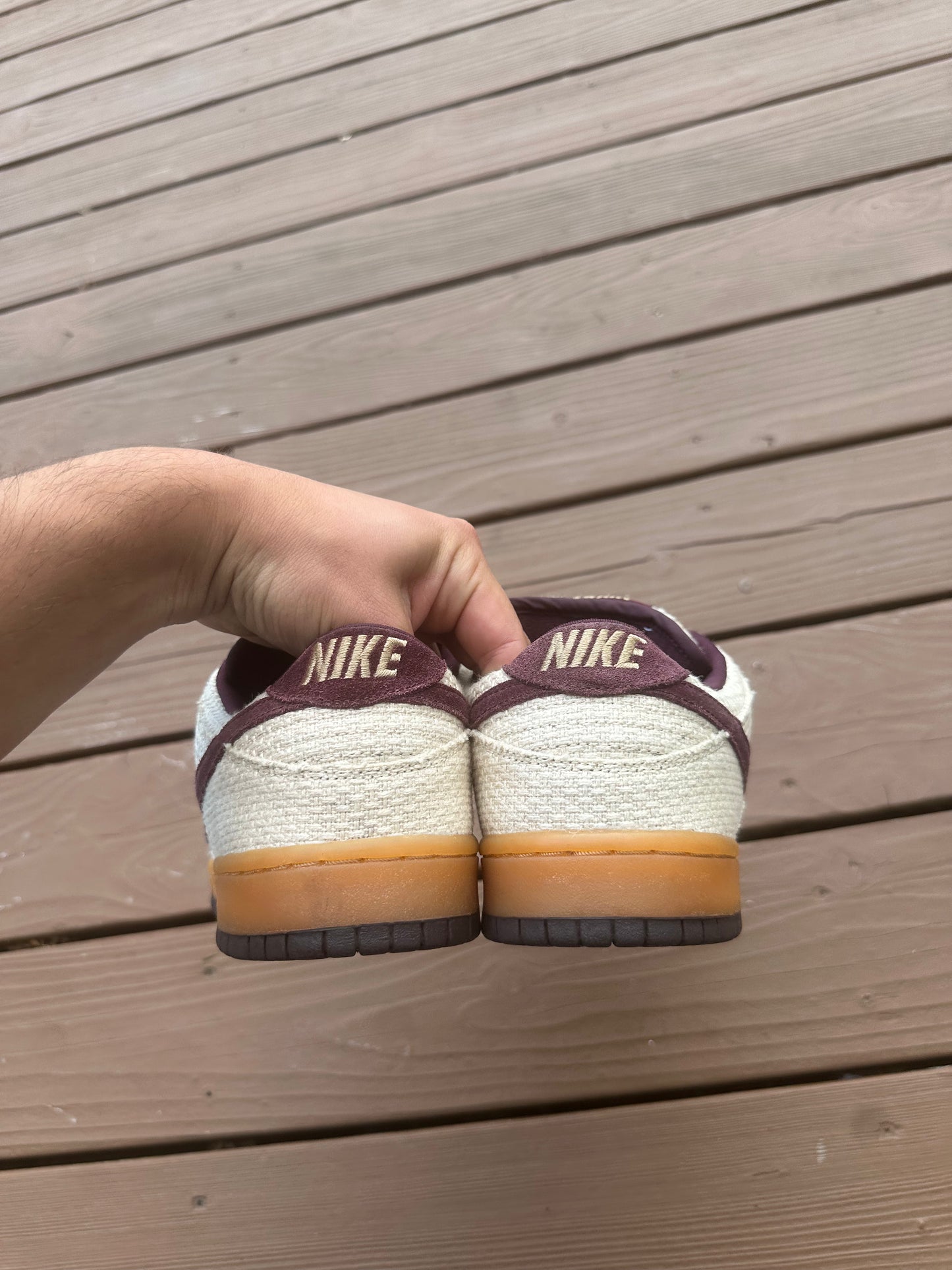 Size 9.5 - Nike Dunk Low Pro SB Red Hemp