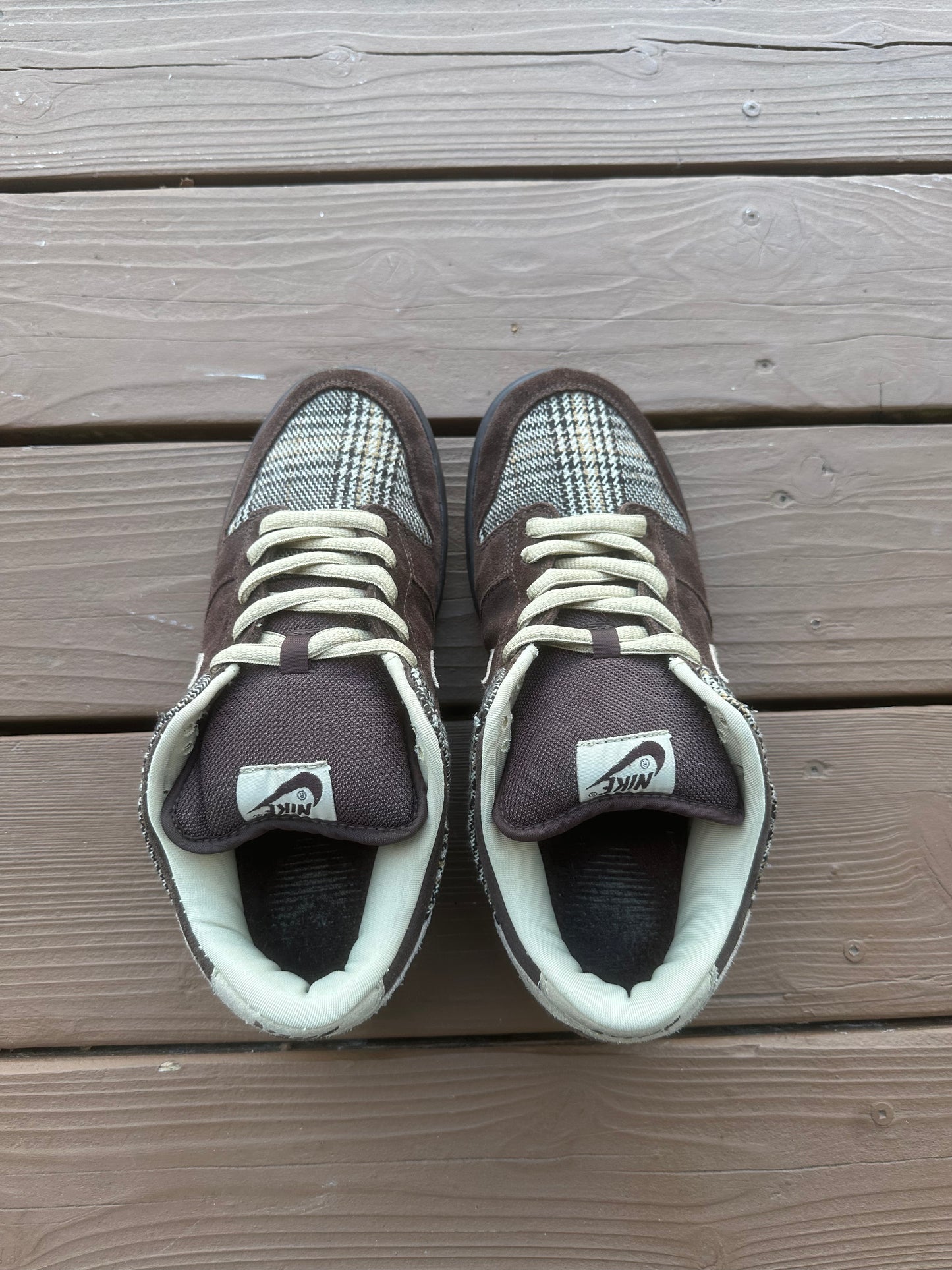 Size 9.5 - Nike Dunk Low Pro SB Tweed