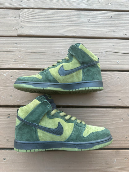 Size 9.5 - Nike Dunk High Pro SB Hulk