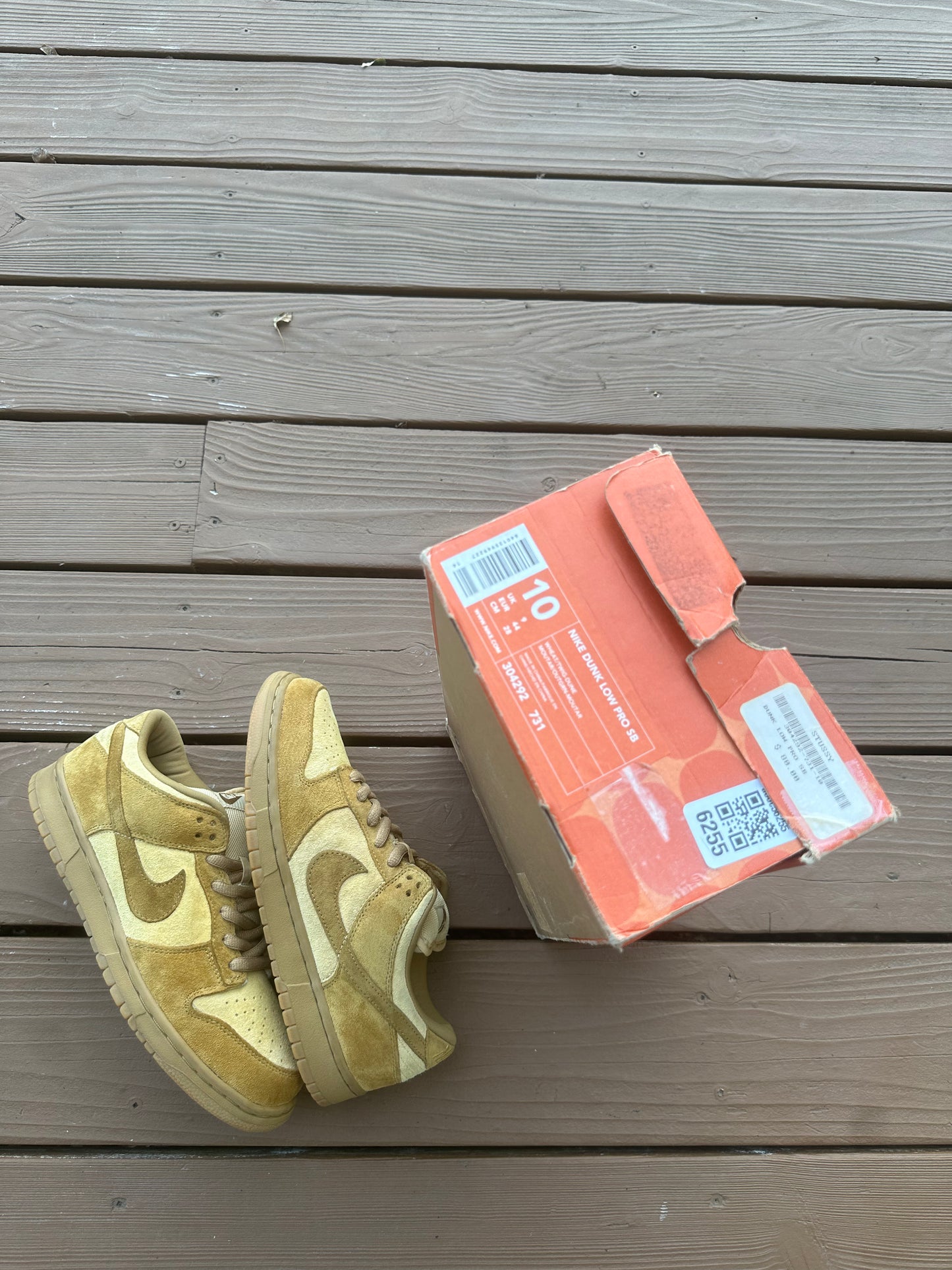 Size 10 - Nike Dunk Pro SB Low Reese Forbes Wheat