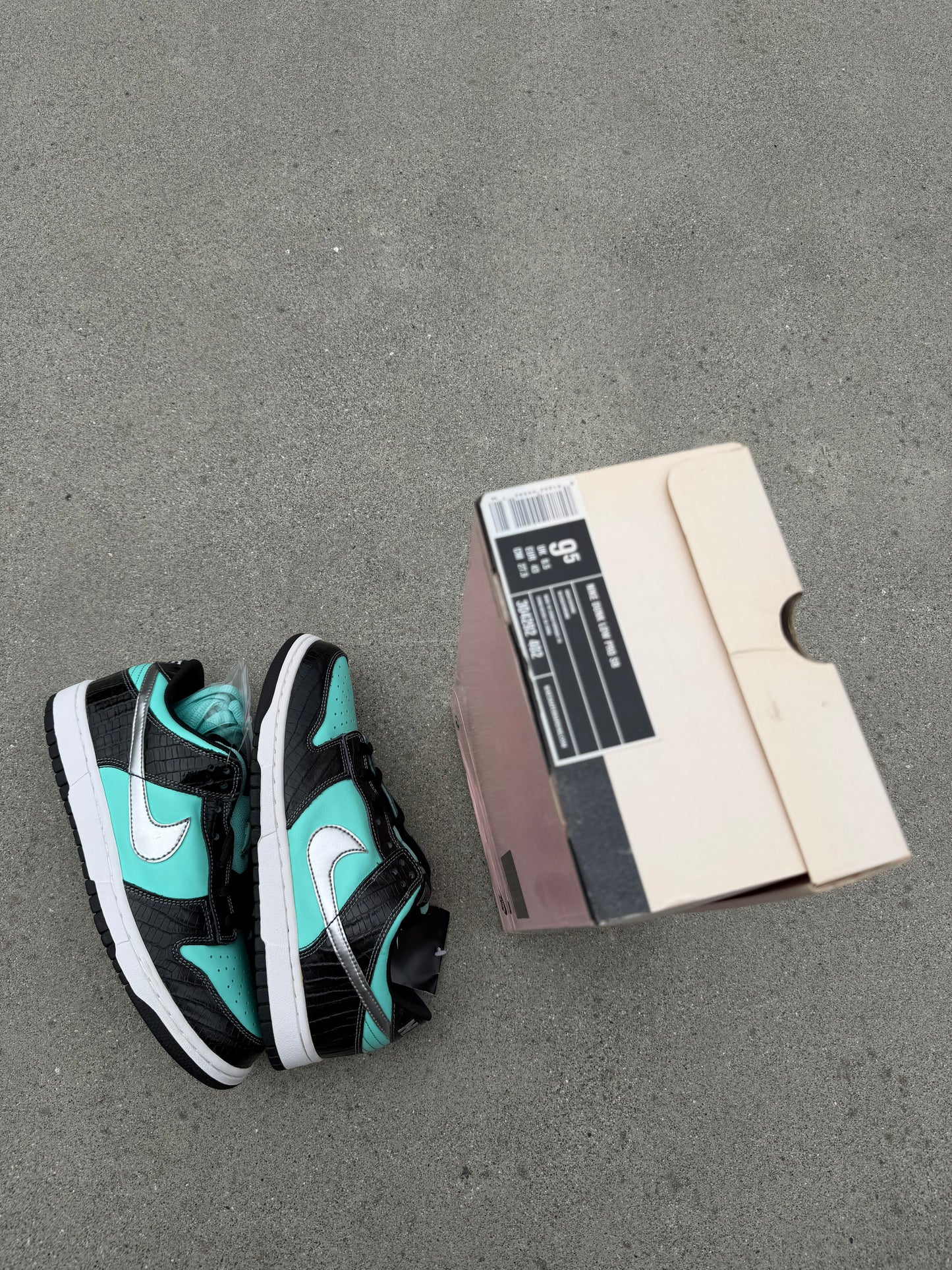 Size 9.5 - Nike SB Dunk Low Pro x Diamond Supply Co. Tiffany