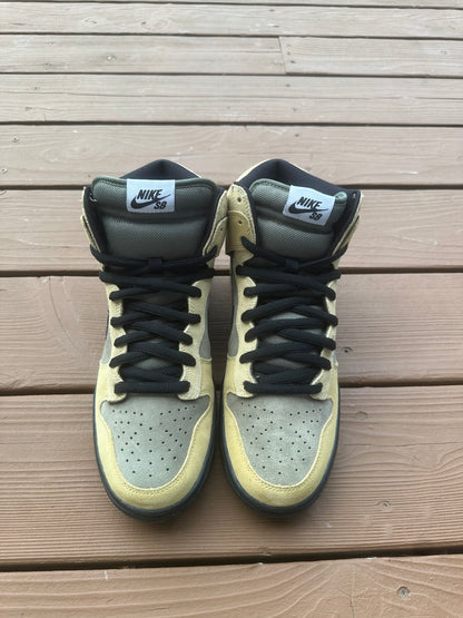 Size 10 - Nike Dunk High Premium SB Chrome Ball